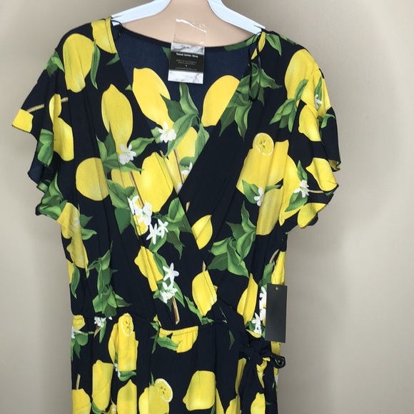 Lemon & Navy Dress - Picture 8 of 13